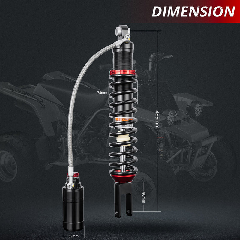 Performance Front Rear Shocks Absorbers for Yamaha Raptor YFZ450 2004-2013