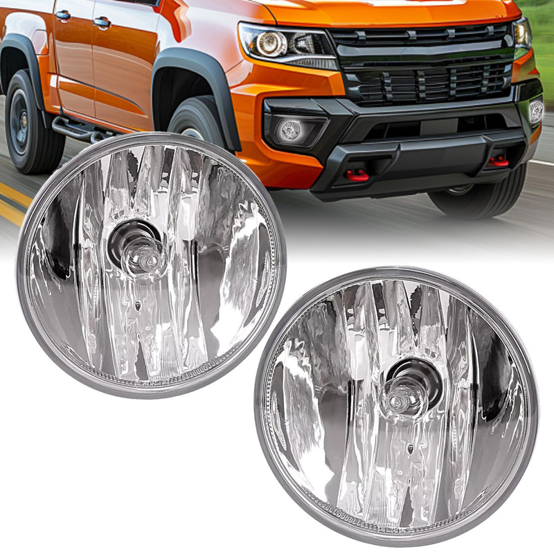 #15839896 Clear Lens Fog Light Lamps Bulbs LH RH for Chevy Colorado 2007-2022
