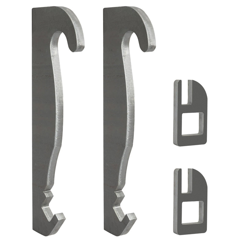 2pcs Steel Quick Attach Bracket 1-1/2" for Cat Fusion Coupler Loader Mounts