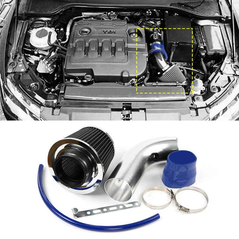Cold Air Intake Filter Induction Kit Pipe Hose System Car Accessories