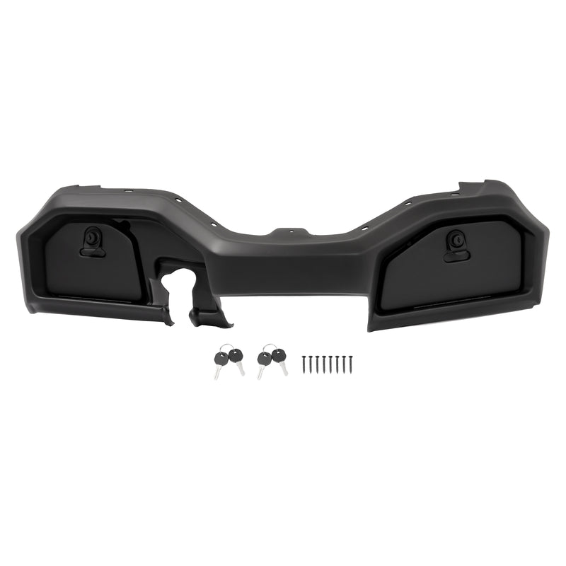 Black Golf Cart Dashboard Dash Cover w/ Key for Yamaha Drive2 2017-Up