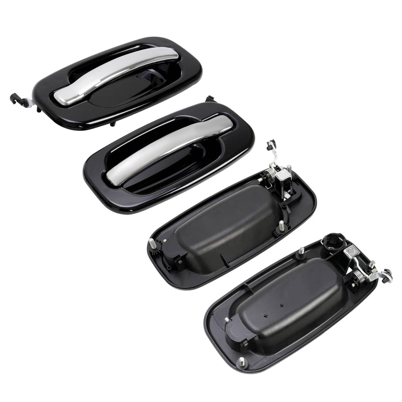 DURAFORCE 4X Outer Door Handles for Chevy Silverado for GMC Sierra for Cadillac 1999-2006