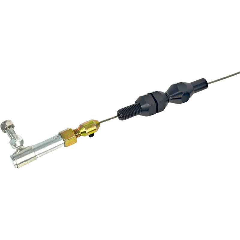 XTC-1000HT36 Throttle Cable Kit for Lokar Steel Wire Black Fitting Aluminum