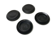 DURAFORCE 1 Inch Plastic Snap In Flush Mount Hole Plug for Sheet Metal Fit Fender (4)