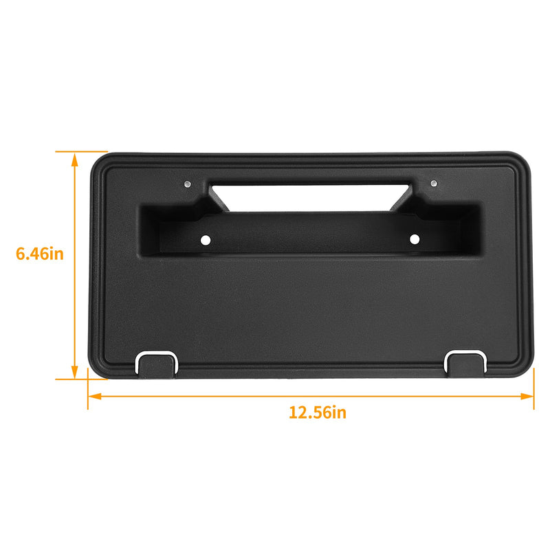 Front License Plate Frame Bracket for Ford F250 F350 Super Duty 2017 2018 2019