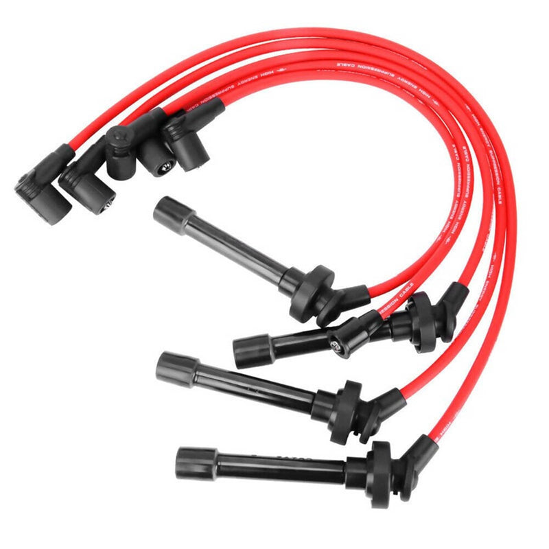 Spark Plug Wire Set for Honda Civic Del Sol EG EK EJ D15 D16 Spiral Core