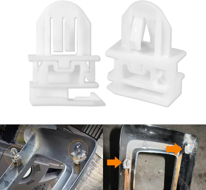 11561829 Grille Retainer Clips for Hummer H3 H3T 2006-2010 2Pcs