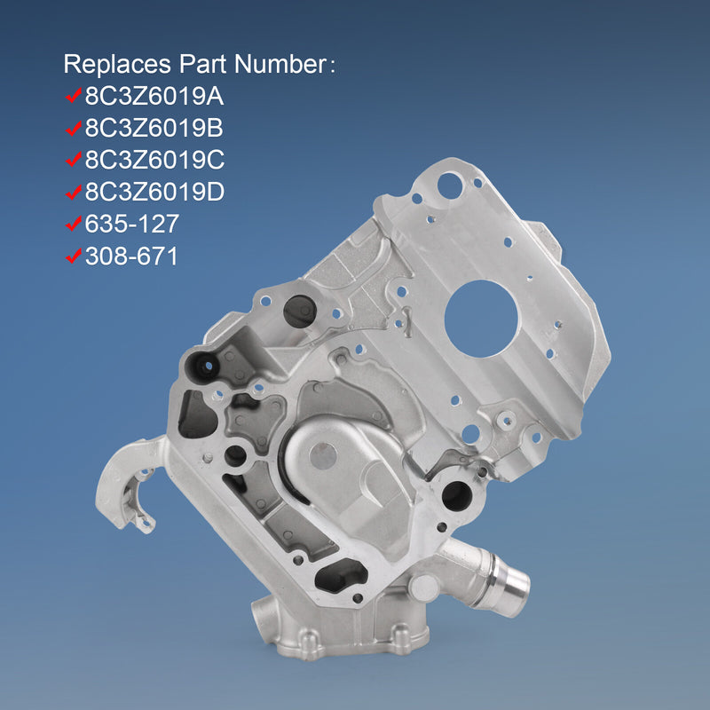 8C3Z6019B Timing Cover for Ford F250SD F350SD 6.4L 2008 2009 2010