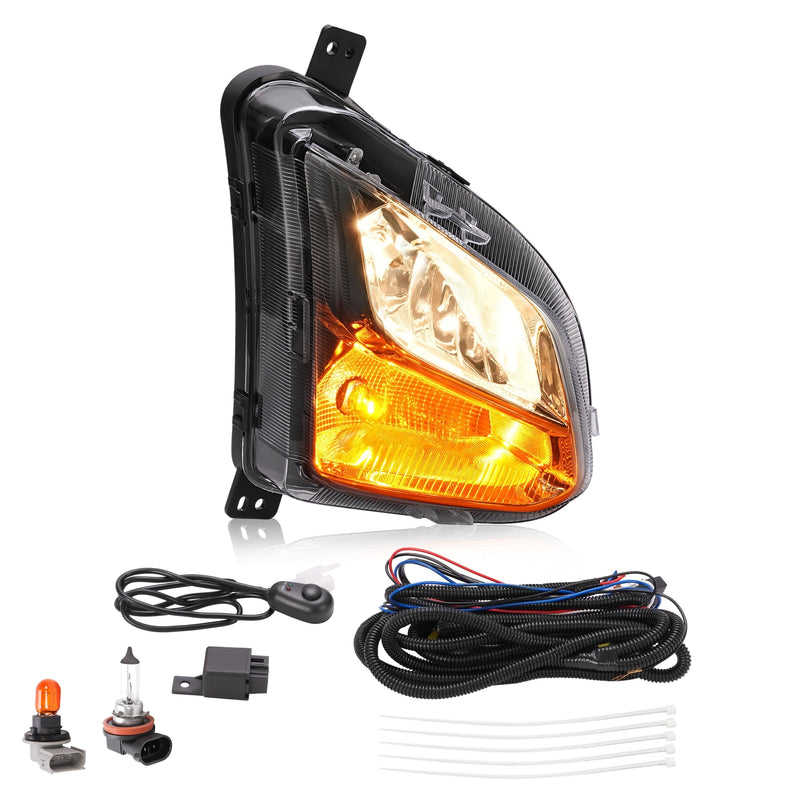 Right Side Fog Light Turn Signal Lamp for Chevy Equinox 2018-2021 Bulbs