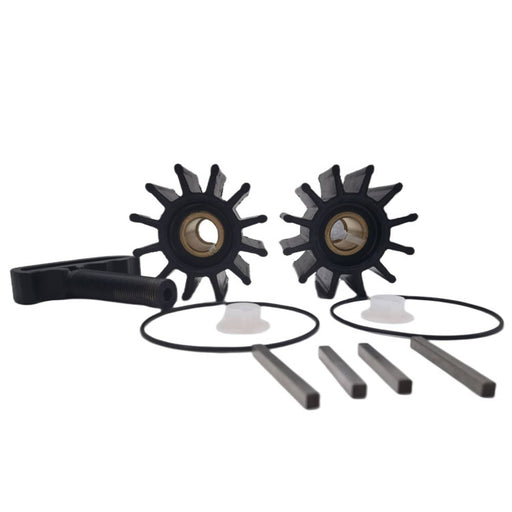 DURAFORCE 17000K 3802444 1W5664 Impeller for Sherwood Cummins Caterpillar Jabsco 2 Set