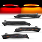 DURAFORCE Front Rear Full LED Fender Side Marker Lights for Mini Cooper R55 R56 R57 07-16