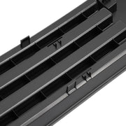 DURAFORCE Front Bumper Cover Lower Grille Trim Panel for 2015-2017 for Ford F150 Black