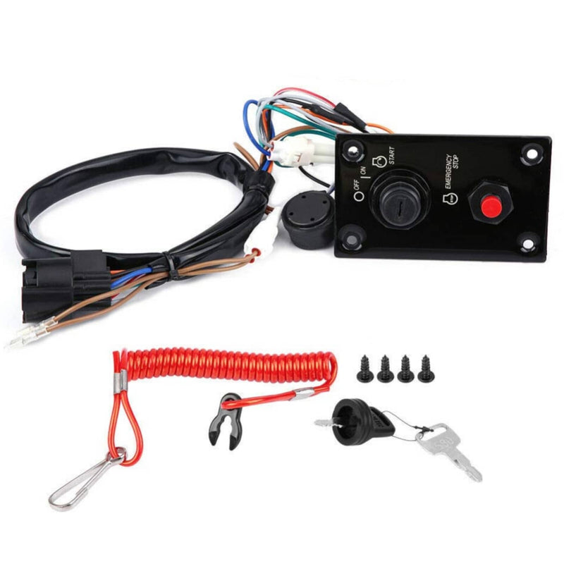 DURAFORCE 37100-96J24 37100-96J27 Ignition Key Switch Panel for Suzuki Outboard Engine