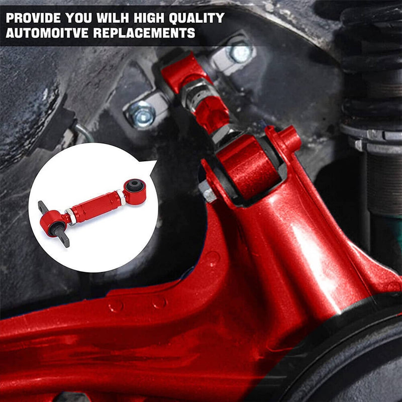 Front Upper Control Arms Rear Camber Adjustable Set for 1996-2000 Honda Civic EK