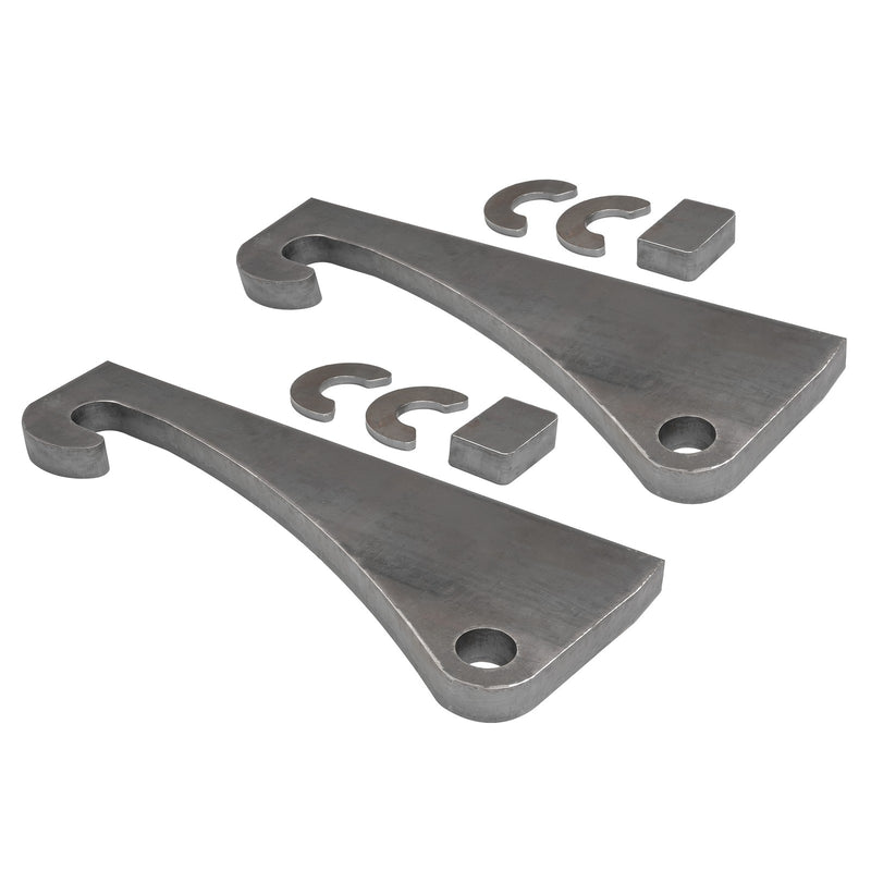 Blank Quick Attach Bracket Quick Tach for Volvo Loader Mounts W/Ears Thick