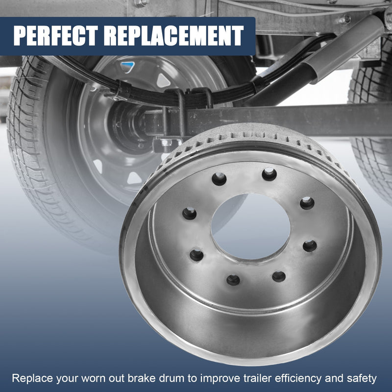 10,000 GD Brake Drum 12-1/4 x 3-3/8 for Dexter 9-44 LCI Lippert Trailer Axle