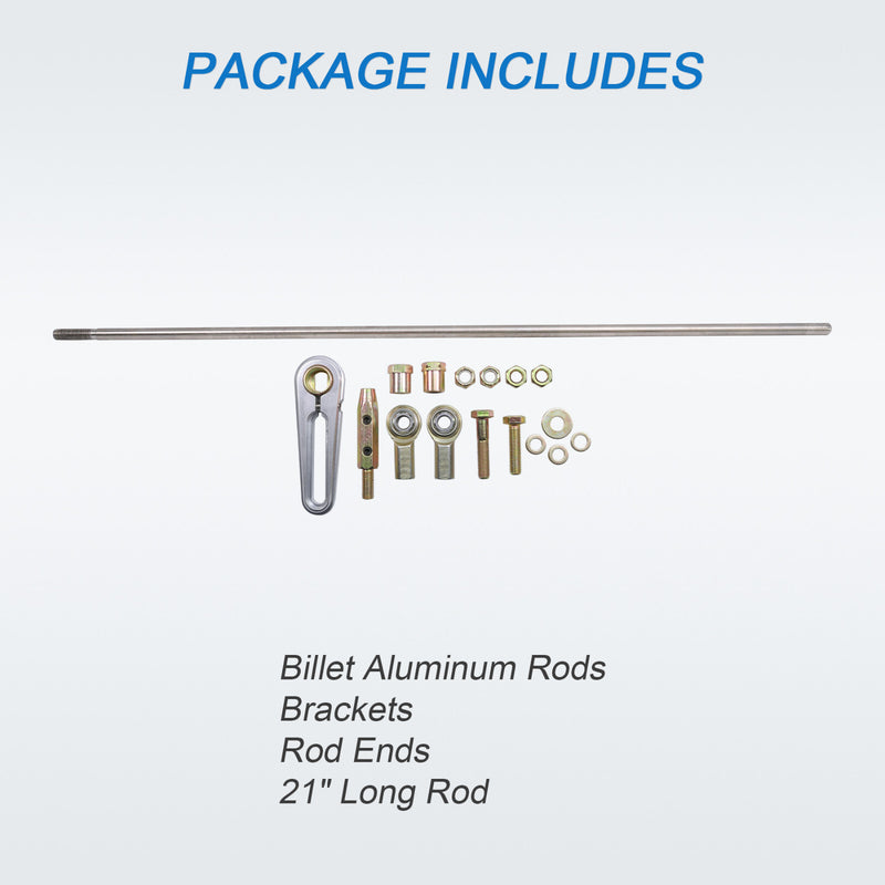 Universal Adjustable Column Shift Linkage Kit for GM 400 350 700R4 Transmissions
