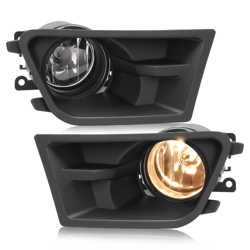 Front Bumper Fog Lights Driving Lamps And Bezels for Ford Mustang 2010-2012 Left