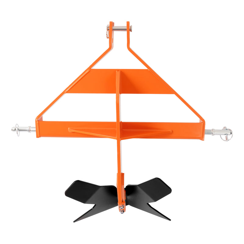 3-Point Quick Hitch Middle Buster for Category 1 Tractors Heavy Duty Steel
