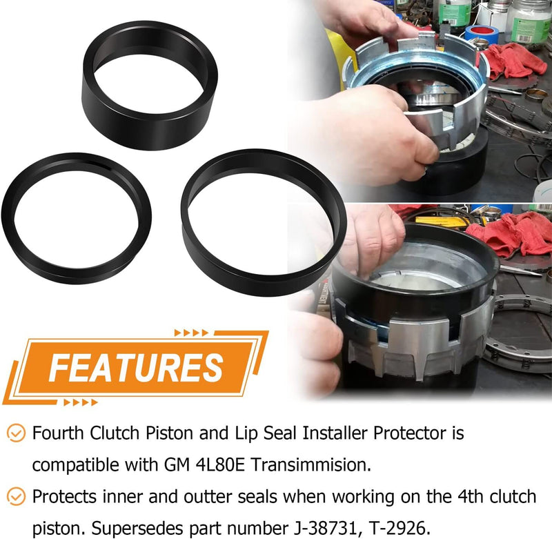T-2926 4th Clutch Piston Lip Seal Installer Protector Tool for GM 4L80E J-38731