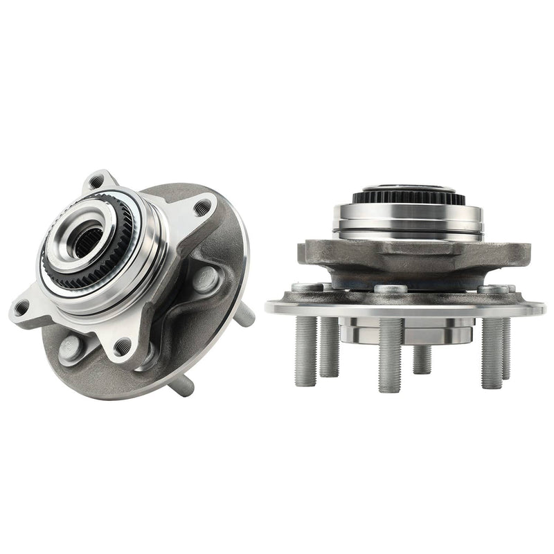 515177 Front Wheel Hub Bearing for Ford F-150 3.5L 2018-2020 4WD RH LH 2 Pieces