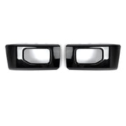 DURAFORCE For Ford F-150 2015-2017 Front Upper Grille+Bumper Face Bar End Side Gloss Black