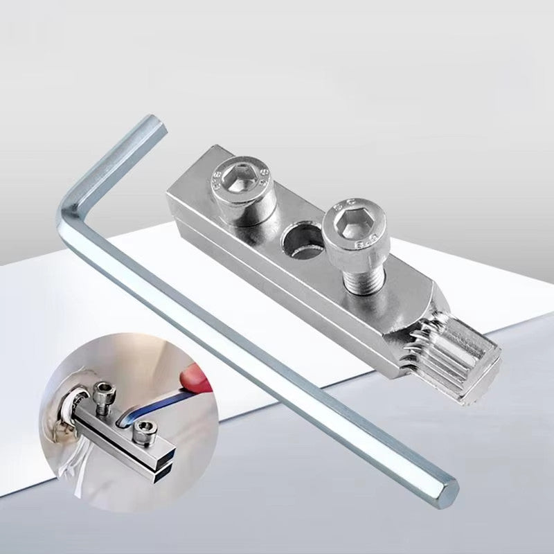 Broken Screw Extractor Repair Removal Hand Tool for Faucet Washing Basin Corner