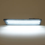 DURAFORCE White/Smoke Rear Bumper LED Side Marker Lights for Dodge Charger 2011-2014 Pair