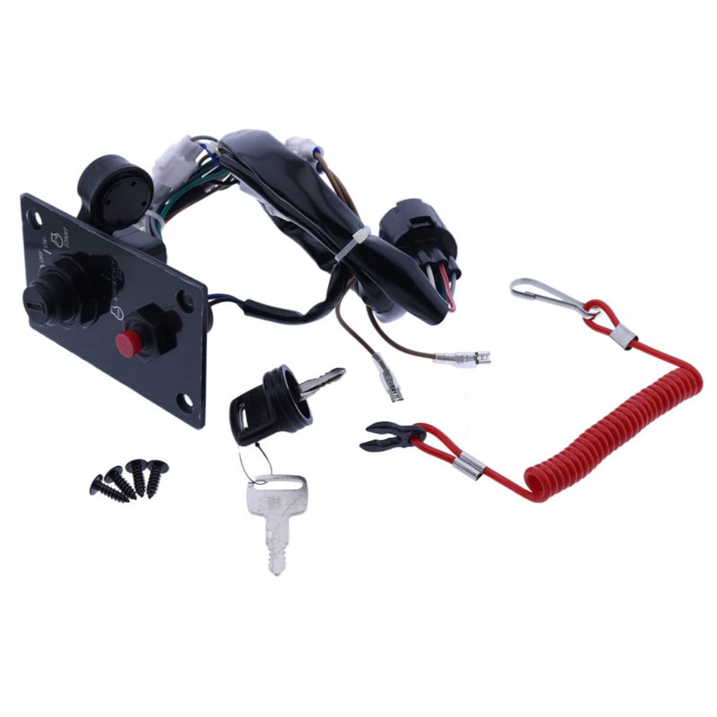 DURAFORCE 37100-96J24 37100-96J27 Ignition Key Switch Panel for Suzuki Outboard Engine