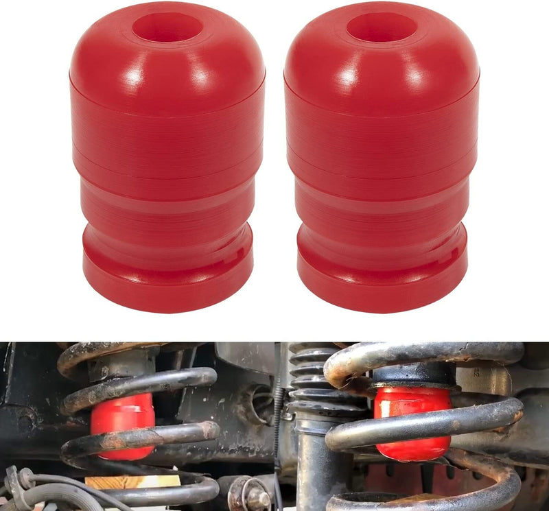 1-1303 Polyurethane Front Bump Stops for Jeep Wrangler JK JKU 2007-2018 2 Pcs