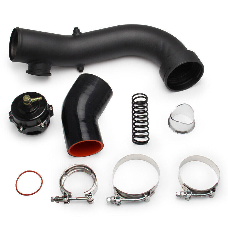 Intake Turbo Charge Pipe Kit w/ Tial & 50mm Bov for BMW N54 E88 E90 E92 335i