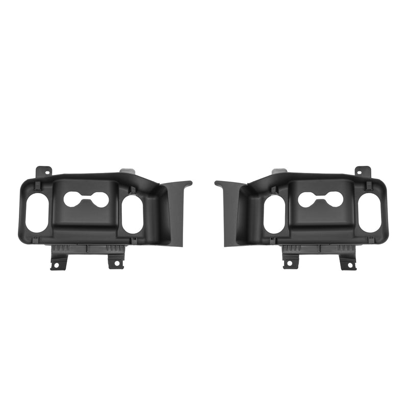 LH RH Front Bumper Tow Hook Trim Cover Panel for Ford Super Duty 17-19 Pair