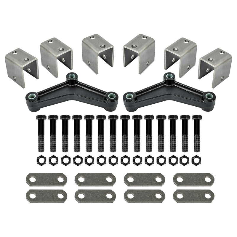 Trailer Leaf Spring Hanger Kit for Double Eye Tandem Axle Suspension Kit