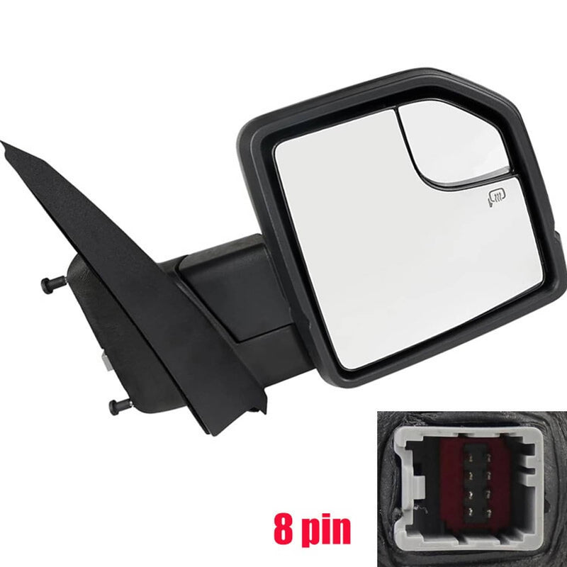 FL3Z17682CB Door Mirror for Ford F-150 2015-2020 Passenger Right Side Power Lamp