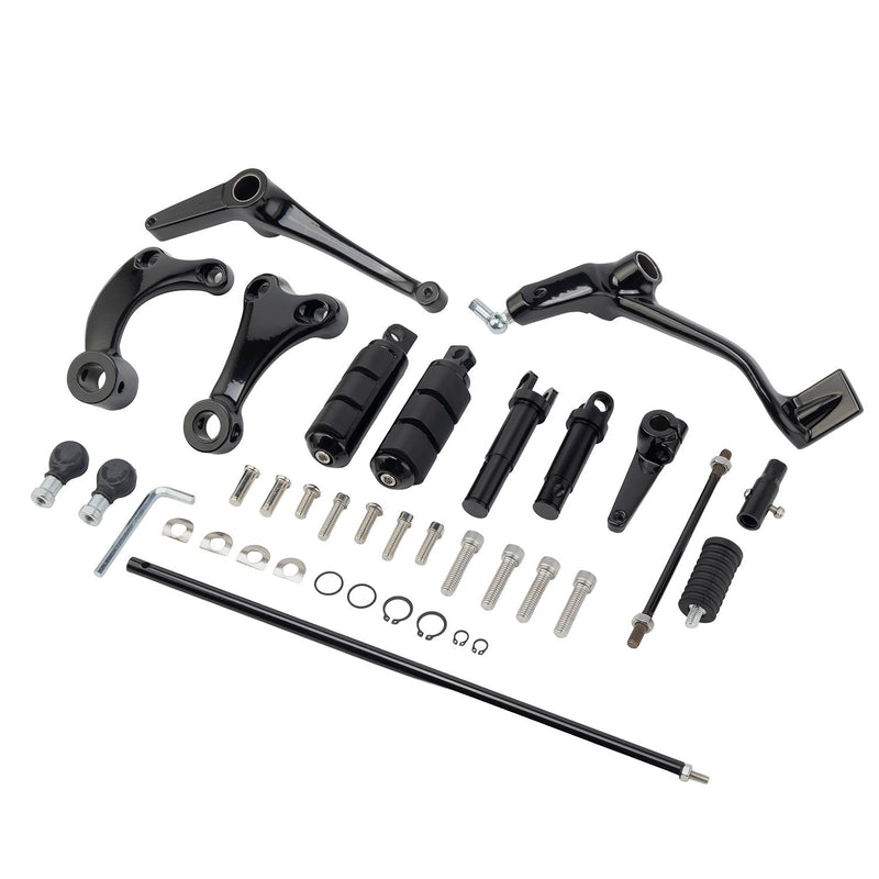 Forward Controls Complete Kit Pegs Levers Linkages for Harley Sportster 2014-202