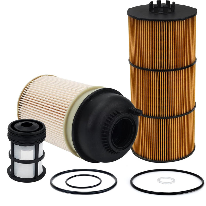 PF9908 Fuel Filter and Oil Filter P551005 for Freightliner Cascadia DD13 DD15 DD