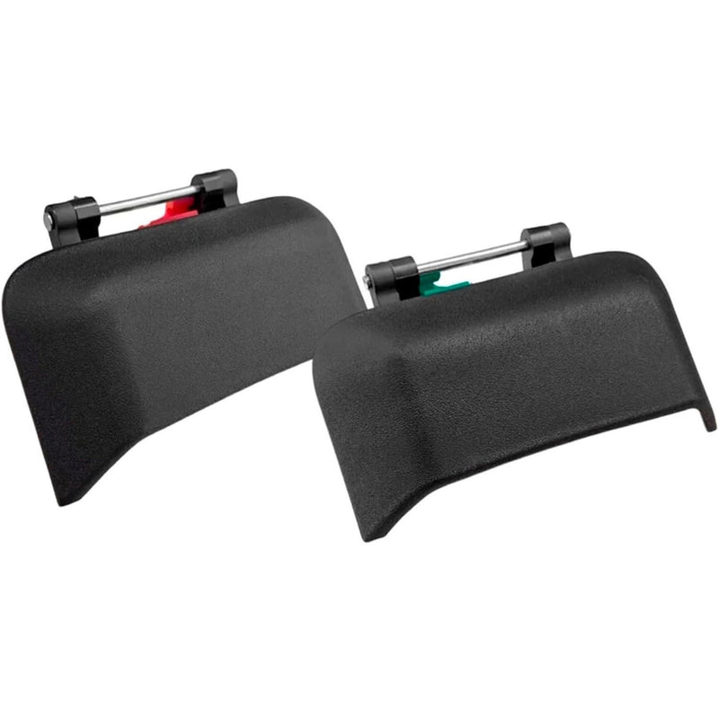 Rear Left Right Exterior Door Handle for 2007-2016 Jeep Compass Black Plastic