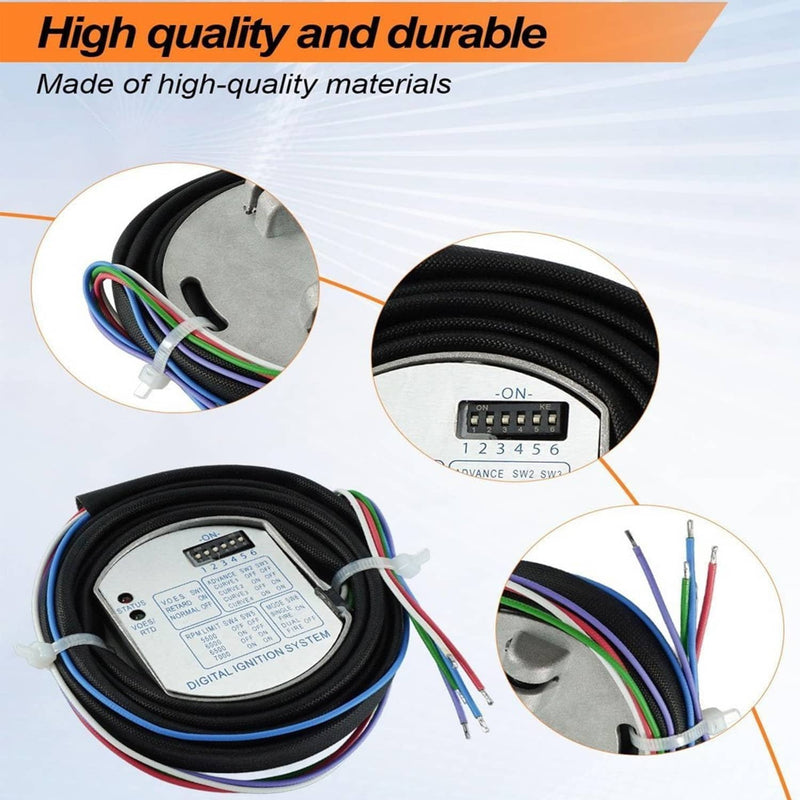 53-644 Electronic Ignition Module for Harley Dyna Programmable Single Fire