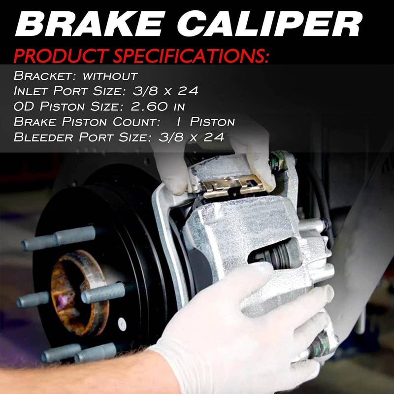 Front Left Brake Caliper for Jeep Grand Cherokee Comanche Wrangler TJ Wagoneer