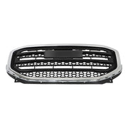 DURAFORCE 84431667 Front Upper Grille Chrome Black for GMC Acadia SLE SL 2017-2019