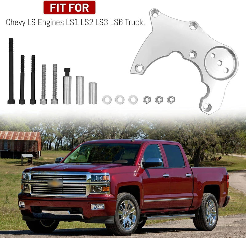 LS R4 High Mount A/C Bracket for LS1 LS2 LS3 LS6 Vortec Truck LQ AC