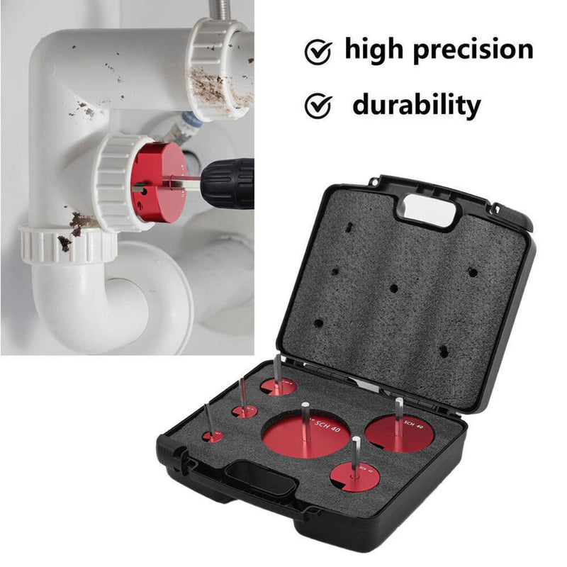 PPRK6 Clean Ream Extreme Plastic Pipe Fitting Reamer Kit for Reed Tool w Box