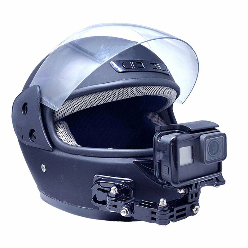 Motorcycle Helmet Chin Mount Kit for GoPro Hero 10/9/8/7/6/5 Sport Camera Holder
