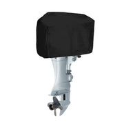 DURAFORCE Outboard Engine Cover for 15-30 HP Boat Motor High Density Waterproof Black