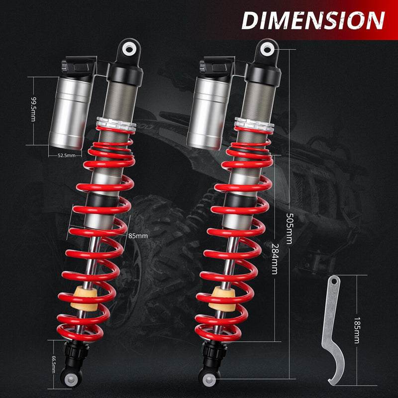 RZR S 800 Stage 5 Front Rear Shocks Absorbers for Polaris RZR 800 S 2009-2014