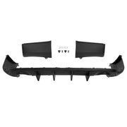 DURAFORCE Rear Shark Fin Diffuser Matte Black for Dodge Durango 2011-2025