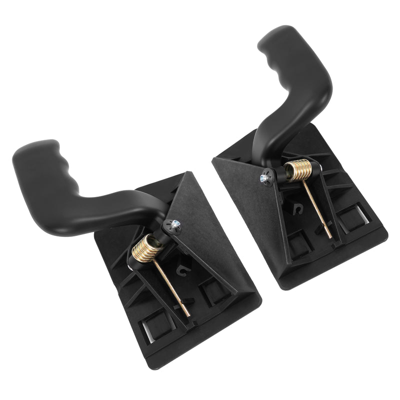 Black Inside Door Handles for GMC Sierra 1500 2002-2006 LH RH 2 Pieces
