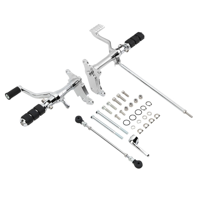 Forward Controls Complete Kit Pegs Levers Linkages for 91-03 Harley Sportster