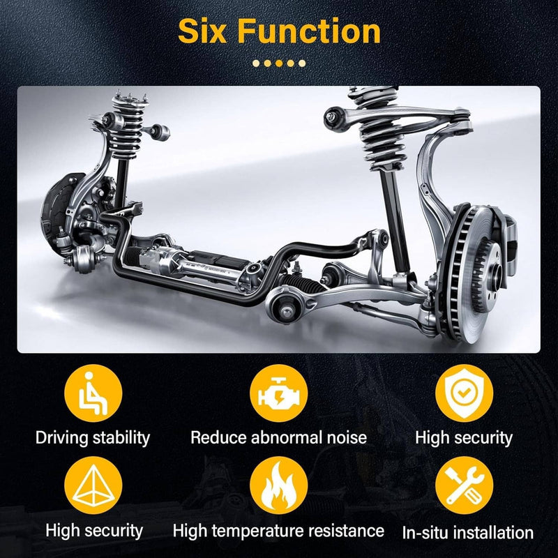 12Pcs Front Lower Control Arm Ball Joint Tie Rod End for Ford Explorer 2011-2017