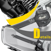 DURAFORCE #KS7Z15200B LED Fog Lights Clear Driver Passenger Side for Ford Fusion 2019-2020
